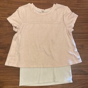 Pink Short Sleeve Tee for Casual Wear